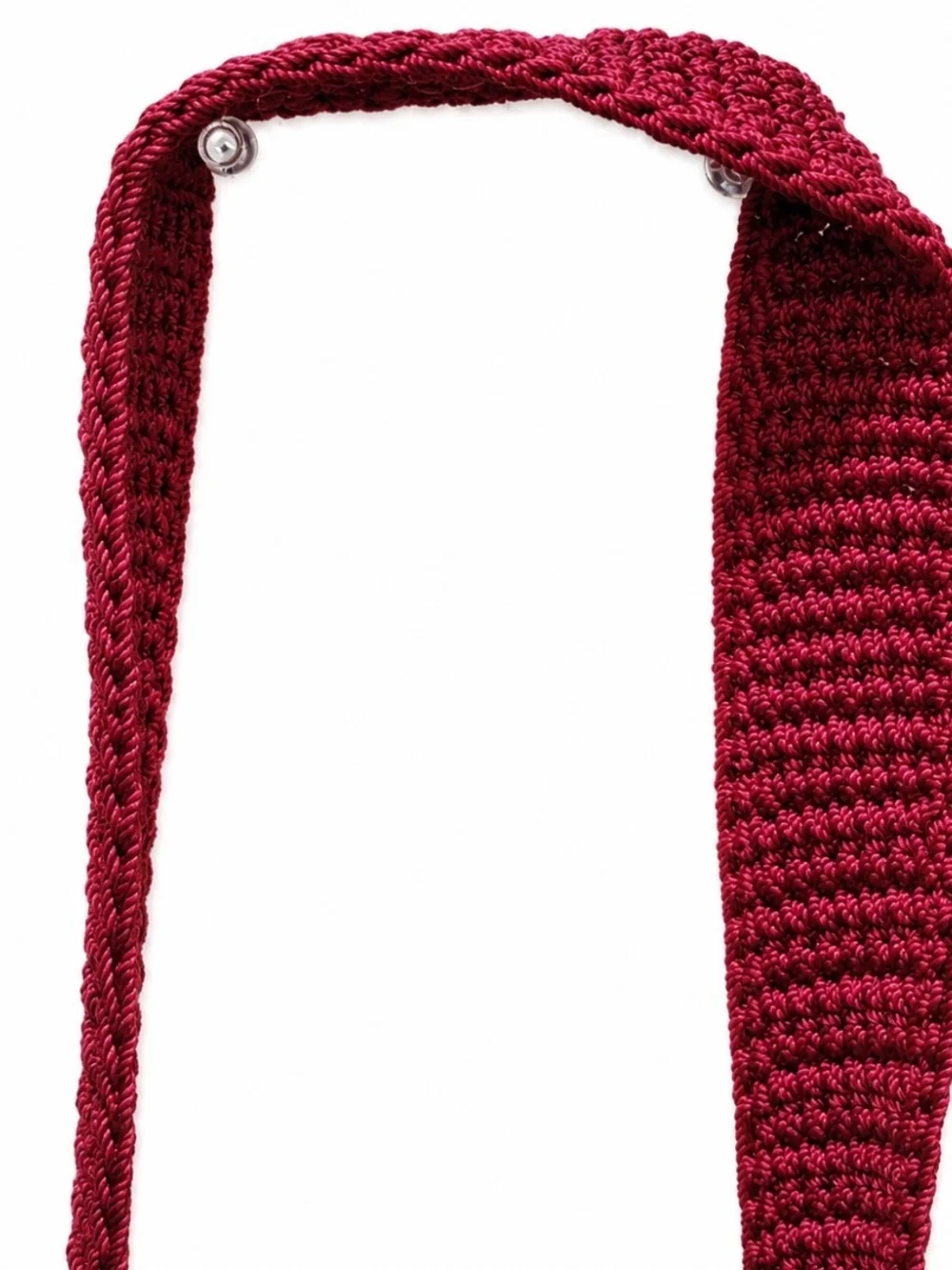 The Sak Red Handwoven Shoulder Bag